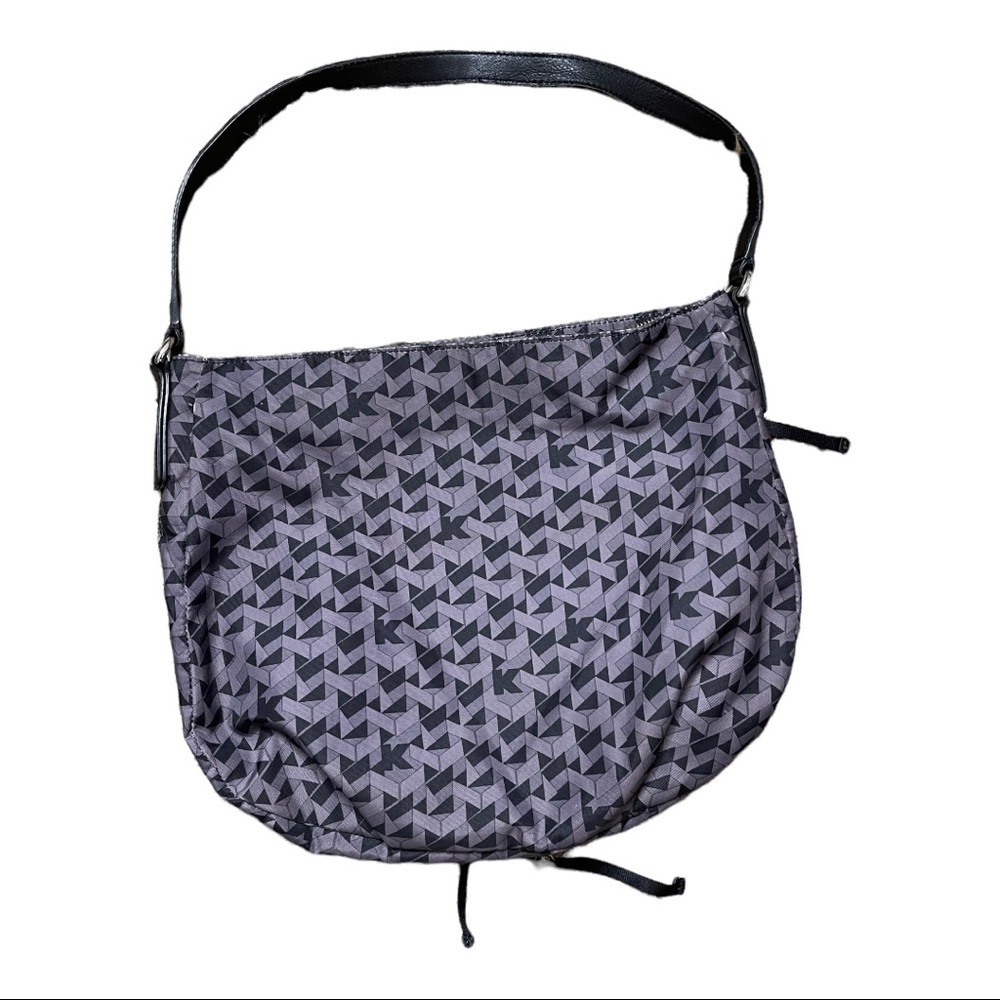 Kipling Expandable Nylon Geometric Pattern Bag - image 2